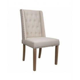 Sedia da Sala da Pranzo Alexandra House Living Crema 53 x 102 x 53 cm