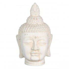 Statua Decorativa Crema Buddha Orientale 19 x 18,5 x 32,5 cm