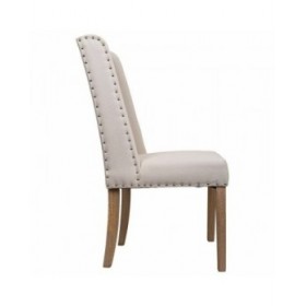 Sedia da Sala da Pranzo Alexandra House Living Crema 53 x 102 x 53 cm