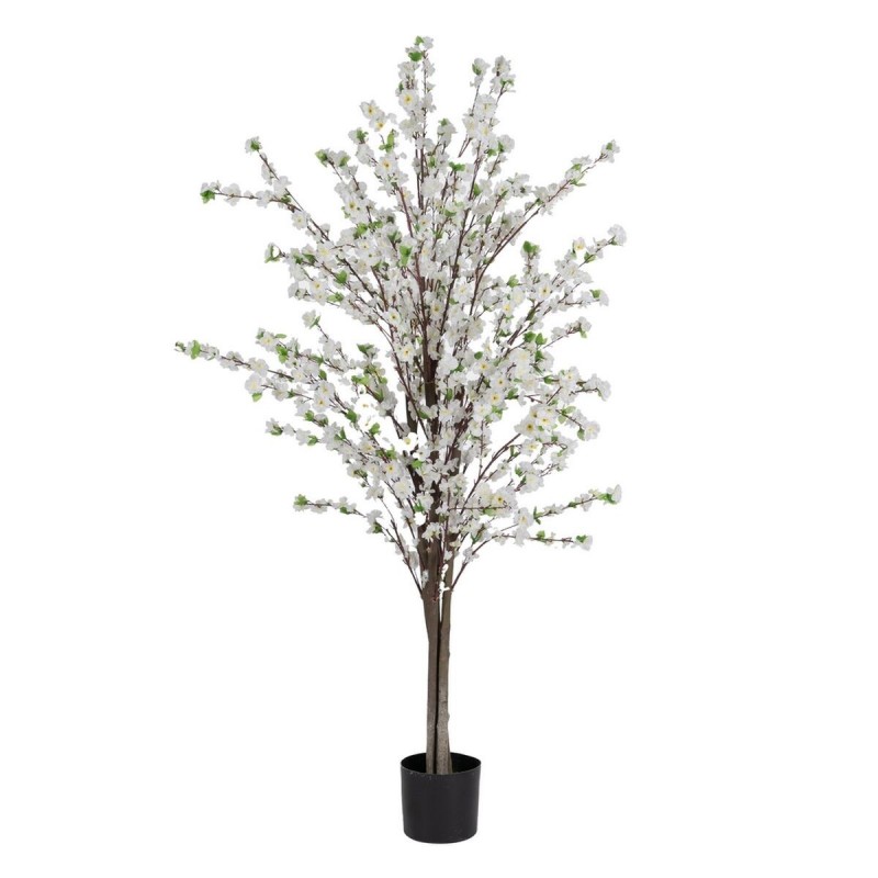 Pianta Decorativa PVC Legno Cemento Tessuto 45 x 45 x 180 cm
