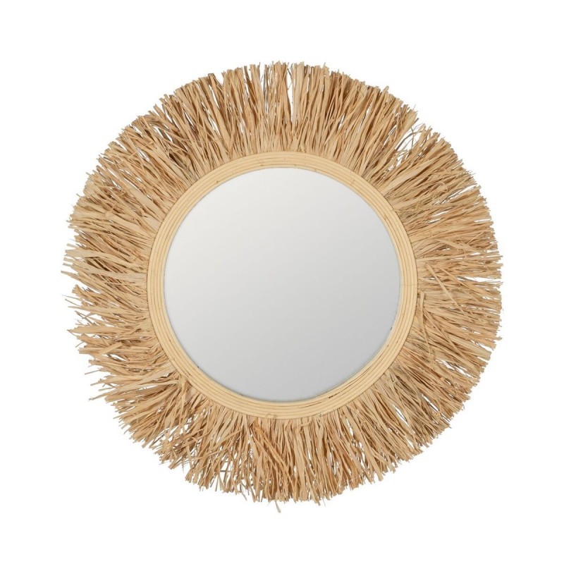 Specchio da parete Naturale 55 x 1,5 x 55 cm