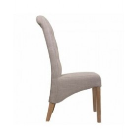 Sedia da Sala da Pranzo Alexandra House Living Grigio 58 x 107 x 44 cm
