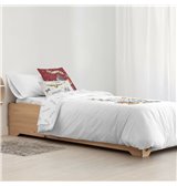 Sedia da Sala da Pranzo Beige Antracite 53 x 63 x 78 cm