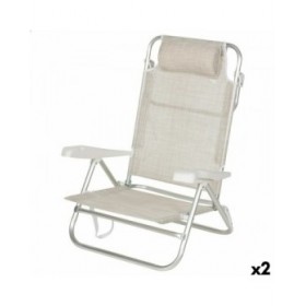 Sedia da Spiaggia Aktive 47 x 82 x 49 cm (2 Unità)