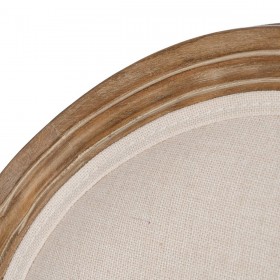 Sgabello Naturale Betulla Legno d'albero della gomma 45 x 55 x 116 cm