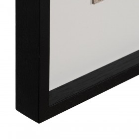 Tela Bianco Nero Astratto 150 x 4 x 60 cm