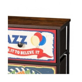 Cassettiera Max Home Vintage 45 x 77 x 30 cm