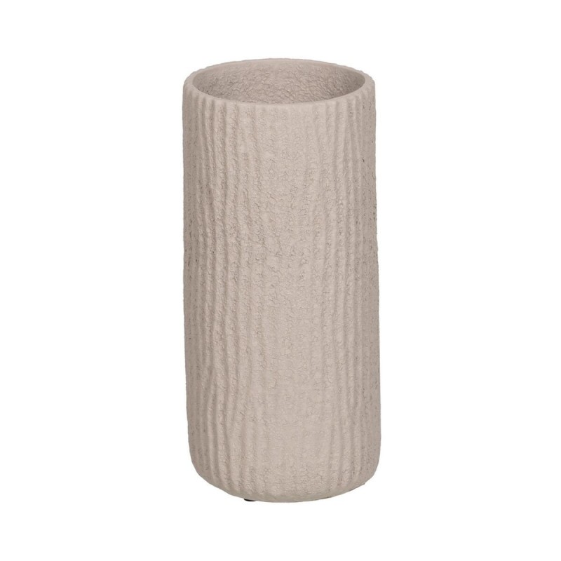Vaso Grigio Ceramica 13 x 13 x 28 cm