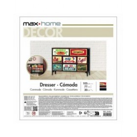 Cassettiera Max Home Vintage 103 x 77 x 30 cm