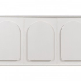 Credenza BERET Bianco Legno di abete Legno MDF 120 x 40 x 81 cm