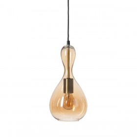 Lampadario Dorato Caramello 60 W