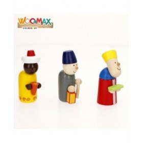 Presepe di Natale Woomax Legno plywood 23 x 16 x 11 cm (4 Unità)