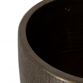 Vaso Metallizzato Ceramica 35 x 35 x 31 cm