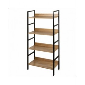 Scaffale Max Home Acciaio Melammina Truciolare 60 x 126 x 28 cm