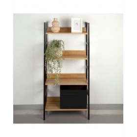 Scaffale Max Home Acciaio Melammina Truciolare 60 x 126 x 28 cm