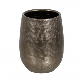 Vaso Metallizzato Ceramica Ø 23 cm 20 x 23 x 30 cm