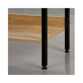 Scaffale Max Home Acciaio Melammina Truciolare 60 x 126 x 28 cm