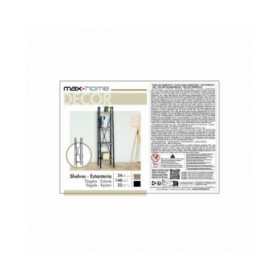 Scaffale Max Home Acciaio Melammina Truciolare 34 x 148 x 32 cm
