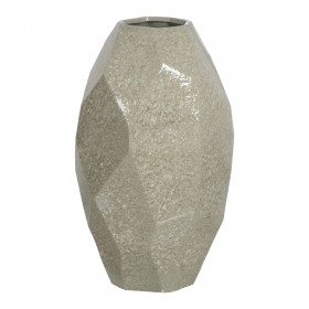 Vaso Verde Ceramica 28 x 28 x 58 cm