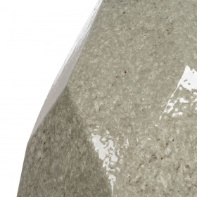 Vaso Verde Ceramica 28 x 28 x 58 cm