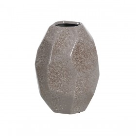 Vaso Grigio Ceramica 23 x 23 x 35 cm