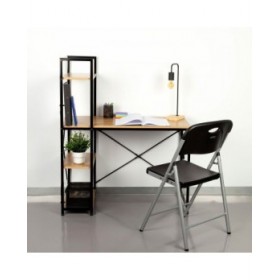 Scrivania con scaffale Max Home Acciaio Melammina Truciolare 100 x 120 x 52 cm
