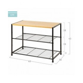 Scarpiera Max Home 63 x 43 x 30 cm