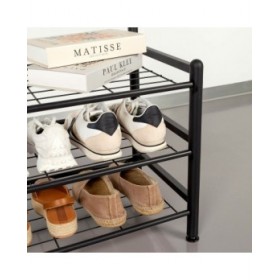 Appendiabiti con ripiano Max Home Acciaio Melammina Truciolare Minimalista 60 x 175 x 40 cm