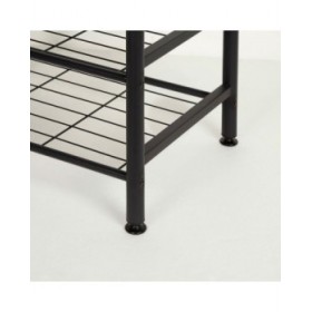 Appendiabiti con ripiano Max Home Acciaio Melammina Truciolare Minimalista 60 x 175 x 40 cm
