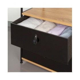 Armadio Max Home Stoffa Acciaio Melammina Truciolare 60 x 175 x 40 cm