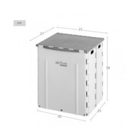 Secchio della spazzatura Aktive polipropilene TPR 31 x 38 x 27 cm (6 Unità)