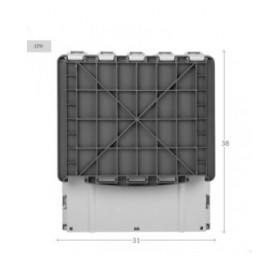 Secchio della spazzatura Aktive polipropilene TPR 31 x 38 x 27 cm (6 Unità)