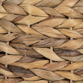 Lampada da tavolo Crema Naturale Lino Ferro Fibra naturale 60 W 220-240 V 40 x 40 x 69,5 cm
