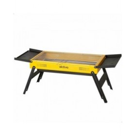 Barbecue Portatile Aktive Acciaio 89 x 33 x 33 cm Giallo