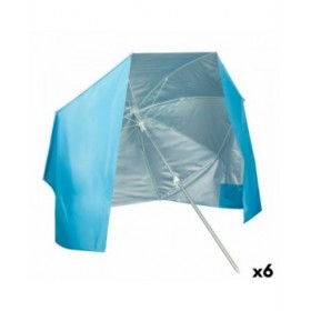 Ombrellone Aktive Azzurro 200 x 185 x 200 cm (6 Unità)