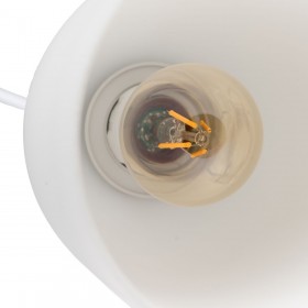 Lampadario Bianco Dorato 60 W