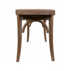Panca Alexandra House Living Marrone Rattan Legno d'albero della gomma 37 x 47 x 110 cm