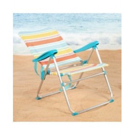Sedia da Spiaggia Aktive 48 x 95 x 65 cm (4 Unità)