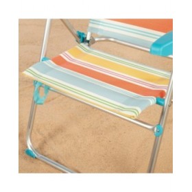 Sedia da Spiaggia Aktive 48 x 95 x 65 cm (4 Unità)