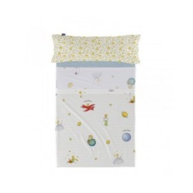 Lenzuolo con angoli aderenti HappyFriday LE PETIT PRINCE 160 x 270 cm 28 x 3 x 38 cm