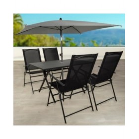 Ombrellone Aktive Grigio 175 x 240 x 175 cm