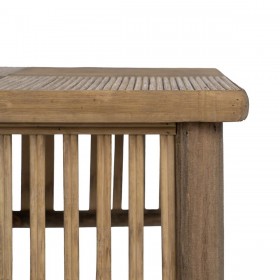 Tavolo aggiuntivo Naturale Bambù 22,5 x 22,5 x 50 cm 32,5 x 32,5 x 70 cm 2 Pezzi (2 Unità)
