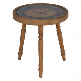 Tavolo aggiuntivo Naturale Legno di abete 50 x 50 x 52,5 cm