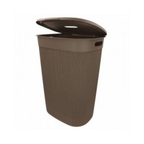Cesto per i Panni Curver Marrone Plastica 55 L 44 x 61 x 35 cm (8 Unità)