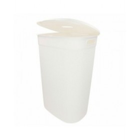 Cesto per i Panni Curver Bianco Plastica 55 L 44 x 61 x 35 cm (8 Unità)