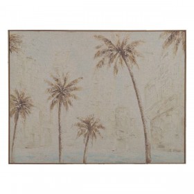 Tela Beige Palme Palma 80 x 3,3 x 60 cm
