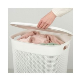 Cesto per i Panni Curver Bianco Plastica 55 L 44 x 61 x 35 cm (8 Unità)