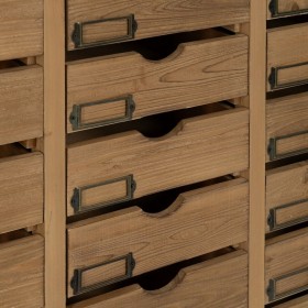 Cassettiera Beige Legno di abete Legno MDF 85,5 x 36,5 x 133 cm