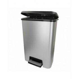 Secchio della spazzatura Curver Grigio Plastica 50 L (5 Unità)