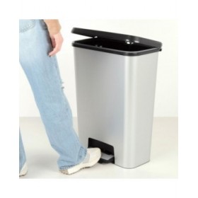 Secchio della spazzatura Curver Grigio Plastica 50 L (5 Unità)